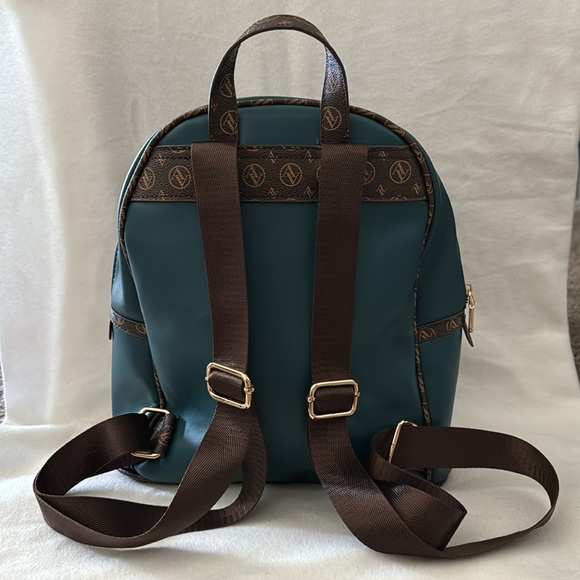 Adrienne Vittadini Small Vegan Leather Backpack - Picture 3 of 8